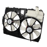 Fits Toyota Sienna 04-05 without Tow Pkg Dual Cooling Fan Motor Assembly 167110A210 6661-0089 - product image
