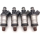 Fuel Injector Set of 4 for 1996-2001 Acura Integra 1.8L 06164-P2J-010