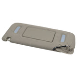 Gray Left Driver Sun Visor with Light for 2007-2014 Chevrolet GMC Cadillac 22850306