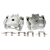 Front Brake Caliper Pair with Brackets for 2007-2012 Nissan Versa & 2009-2014 Cube