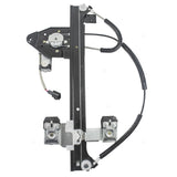 Window Regulator w/ Motor For 2002-2009 Trailblazer Rear Left 19331462 1552-0200L - product image