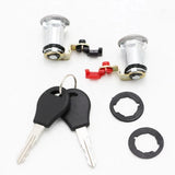 Door Lock Set with Key Left and Right Repair For Nissan Pickup 80600-01G25 80600-01G25, 80601-01G25 – product image 3