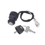 Ignition Key Switch for Yamaha Raptor Grizzly Wolverine Warrior Bruin ATVs 5LP-82510-00-00