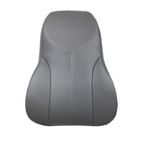Gray Driver Air Ride Seat Cover Backrest and Bottom for International 4200 4300 4400