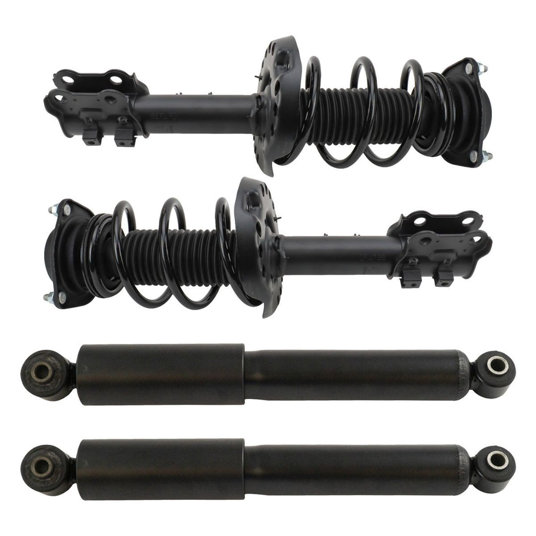 Front Strut Assembly & Rear Shock Kit for 2013-2017 Hyundai Veloster