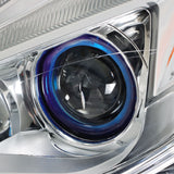Halogen Headlight LH Driver Side Chrome for 2014-2017 Buick Regal 13409902