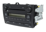 2009 Toyota Corolla AM/FM Radio 6 Disc CD Player MP3 Face A51846 86120-02770 - product image