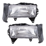 Headlight For 1997-2004 Dakota w/ Bulb Set 55055170AE 1998-2003 Durango 2221-0013LR - product image