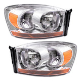 Headlight For 2006 Ram 1500 Set 55077794AD 2006 Ram 2500 2006 Ram 3500 2221-0065LR - product image