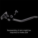 Manual Mirror For 1976-1986 CJ7 Set 1981-1985 Scrambler 1987-2017 Wrangler 2339-0003S - product image
