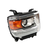 Passenger HID Projector Headlight with LED DRL for 2016-2019 GMC Sierra 2500HD 3500HD 84180593 – product image