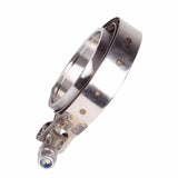 3.5 in V-Band Flange and Clamp Kit, Stainless Steel, Set of 4