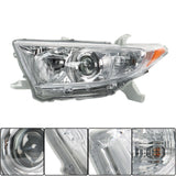 Halogen Headlight Pair for 2011-2013 Toyota Highlander TO2518129 TO2519129