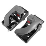 2x Interior Inside Door Handle Gray Left Right For Hyundai Tucson 2005-2009 – product image 2