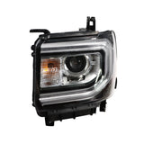 Left HID Xenon Headlight Assembly for 2016-2018 GMC Sierra 1500 GM2502453 – product image 2