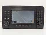 06-08 Mercedes W164 ML GL Comand Head Unit Navigation Radio CD Player Display A1648704089 OEM - product image