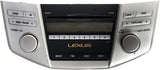 2007-2009 Lexus RX350 OEM AM/FM SAT Radio 6-Disc CD MP3 Player 861200E030 Face AP1811 - product image