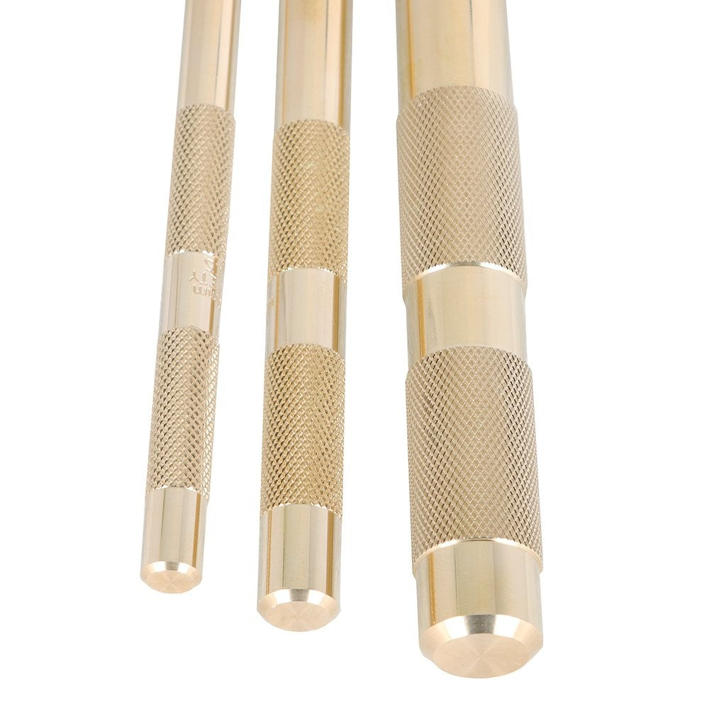 Brass Drift Punch Set 3 Piece 3/8 to 3/4 Inch 61360