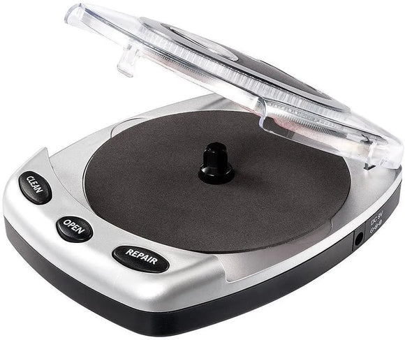 SANWA DIRECT 200-CD027 CD DVD Disc Automatic Repair Polishing Machine ...