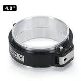 4 inch Aluminum Quick Release V-Band Clamp Pinless for Intercooler Piping VCE15BK