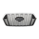 Chrome Front Upper Surround Grille for 2020-2022 Ford Transit 150 250 350