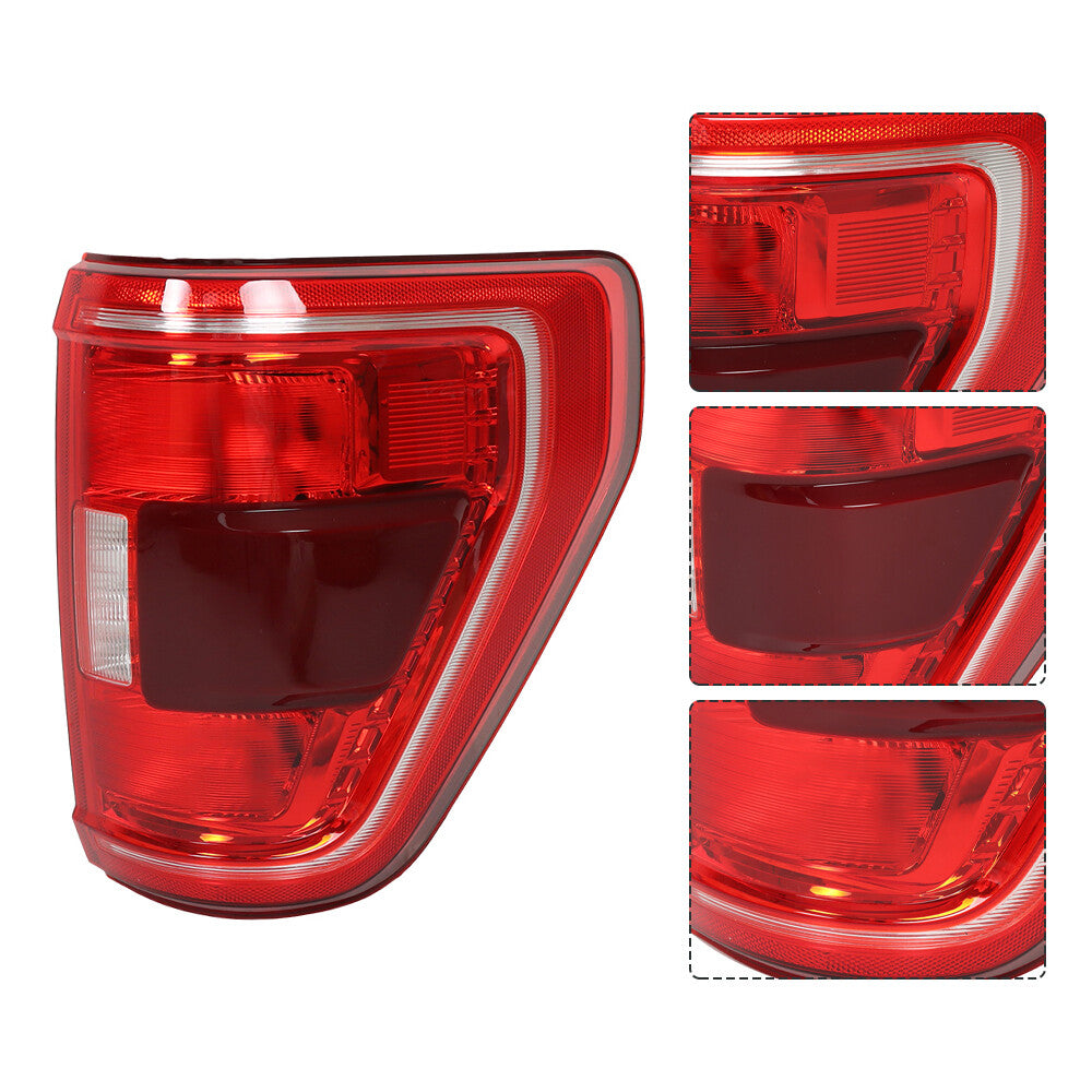 Halogen Tail Light RH Passenger Side for 2021-2023 Ford F-150 ML3Z13404C