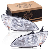 Headlight For 2004-2005 Civic Set 33101S5AA51 HO2502121 7221-0068S - product image