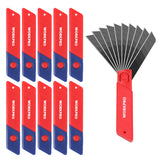 WORKPRO 100-Pack 18mm Snap-Off Utility Blades SK5 W000107A