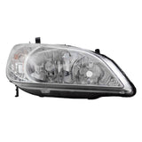 Headlight For 2004-2005 Civic Right 33101S5AA51 HO2503121 7221-0095R - product image