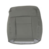 Gray Leather Front Seat Cover Set for 2004-2008 Ford F-150 Lariat FRSD0304DBTL