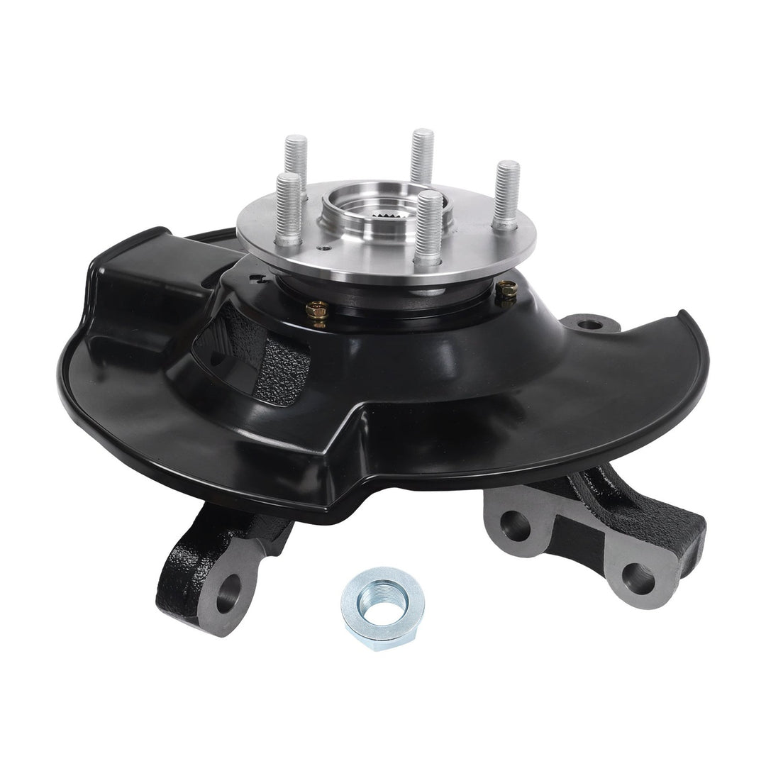 Front Left Steering Knuckle and Wheel Hub Bearing for 2003-2004 Honda Pilot 698-481