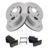 Front & Rear Ceramic Brake Pad & Rotor Kit for 2006-2008 Lexus GS & IS350 RWD