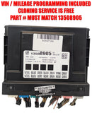 PROGRAMMED 17-19 Chevrolet Cadillac GMC Chassis Body Control Module BCM BCU OEM 13508905 - product image
