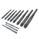 Adjustable Hand Reamer Set 11 Piece H4 to H14 15/32 to 1-1/2 Inch