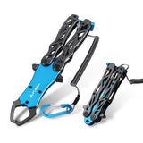 FLISSA Folding Aluminum Fish Gripper with Lanyard