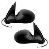 Power Mirror For 2001-2003 PT Cruiser Heated Manual Fold Set 4724656AF 2332-5076LR - product image