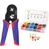WORKPRO Ferrule Crimping Tool Kit with 800 Ferrules
