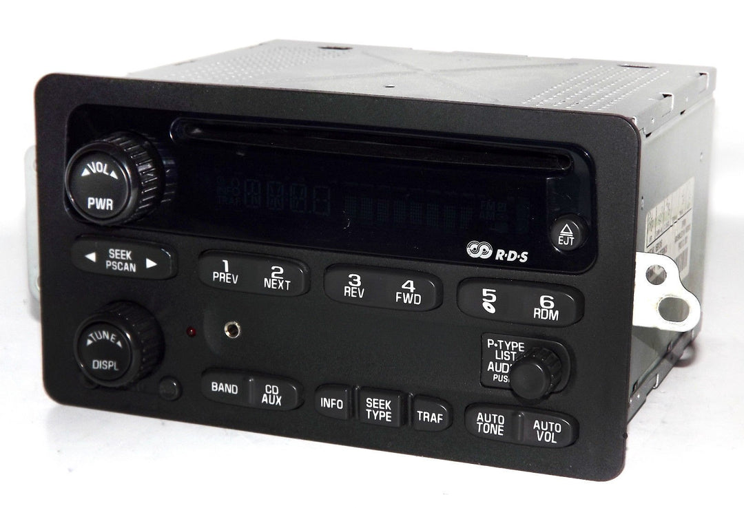 2001-03 Chevrolet GMC S10 Truck Van OEM CD Radio with Aux 15091316 UN0 - product image