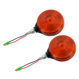 Amber Hazard Light Pair for Kubota B L M Series Tractors 3C081-75870