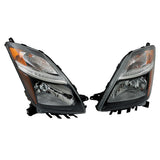 Black Halogen Headlight Pair for 2006-2009 Toyota Prius TO2518110 TO2519110