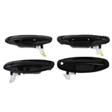 Exterior Door Handle Set 4 Piece Front and Rear for 2001-2006 Hyundai Santa Fe 8266026000