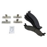 Front Semi-Metallic Brake Pad & Rotor Kit for 1995-2007 Ford E-250 & E-350, 8-Lug