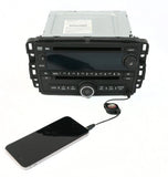 2010-2012 Buick Chevy GMC Radio AM/FM CD DVD with Auxiliary Unlocked 20940022 UUJ - product image