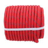 Double Braid Rope 1/2 Inch x 125 Feet 8400 lb Breaking Strength Red