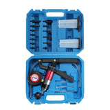 Hand Held Vacuum and Pressure Pump Tester and Brake Bleeder Kit, 21 Pieces