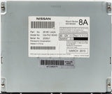 2013-14 Nissan Quest OEM AM/FM Radio Receiver Single Disc CD 281851JA2A - product image