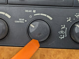 2007-2009 Chrysler Aspen Dash Radio Bezel Trim AC Climate Control Air Vents 1BM03TRMAA OEM - product image
