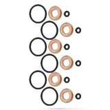 Fuel Injector Nozzle Seal Ring Kit for 3.0L V6 TDI Audi, Volkswagen and Porsche Diesel