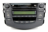 2010-11 Toyota RAV4 AM FM SAT Radio CD MP3 Player PN 8612042291 Face 11859 - product image