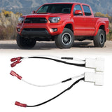 2PCS 4Pin Dash Front Speaker Wire Harness Cable Adapter For Toyota Tacoma Subaru – product image